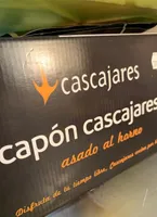 Capón asado al horno