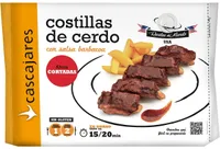 Costillas de cerdo con salsa barbacoa