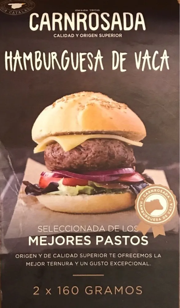 Hamburguesa de vaca