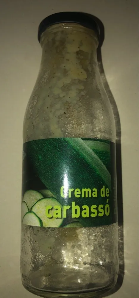 Crema de carbassó