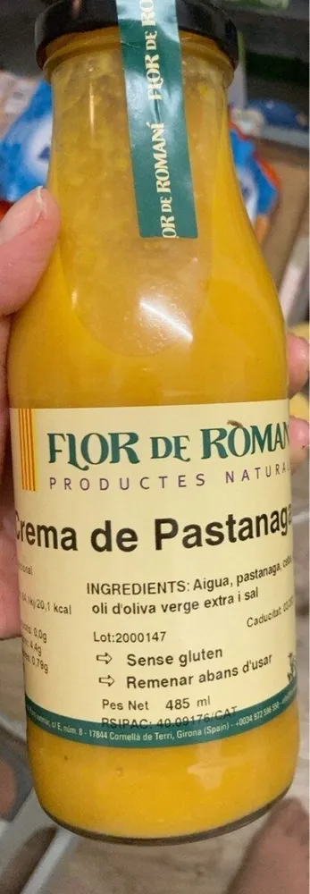 Crema zanahoria