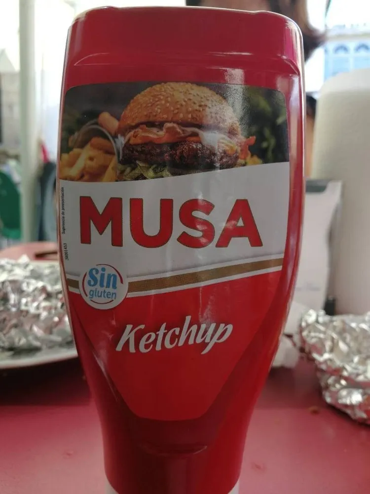 Ketchup sin gluten