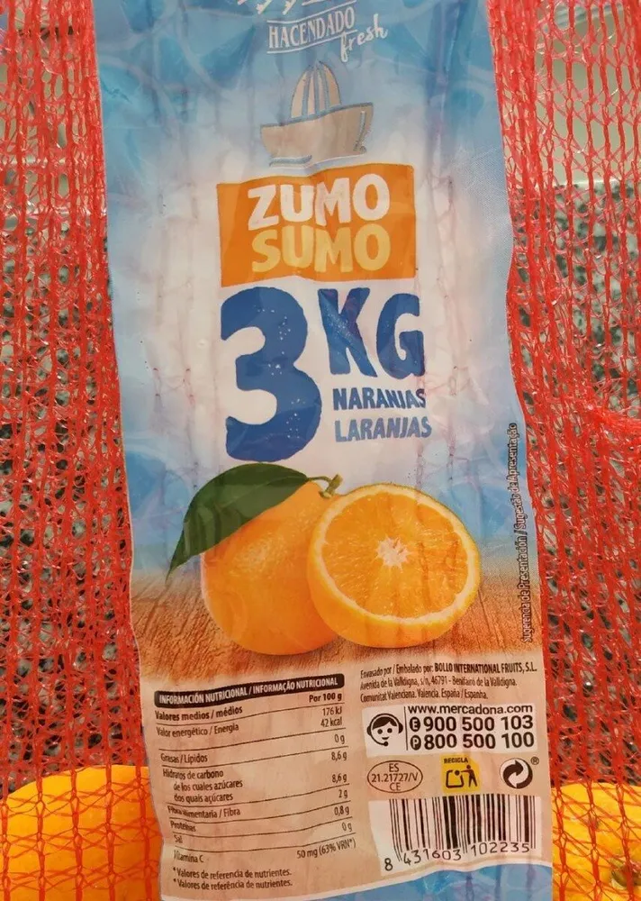 NARANJAS ZUMO