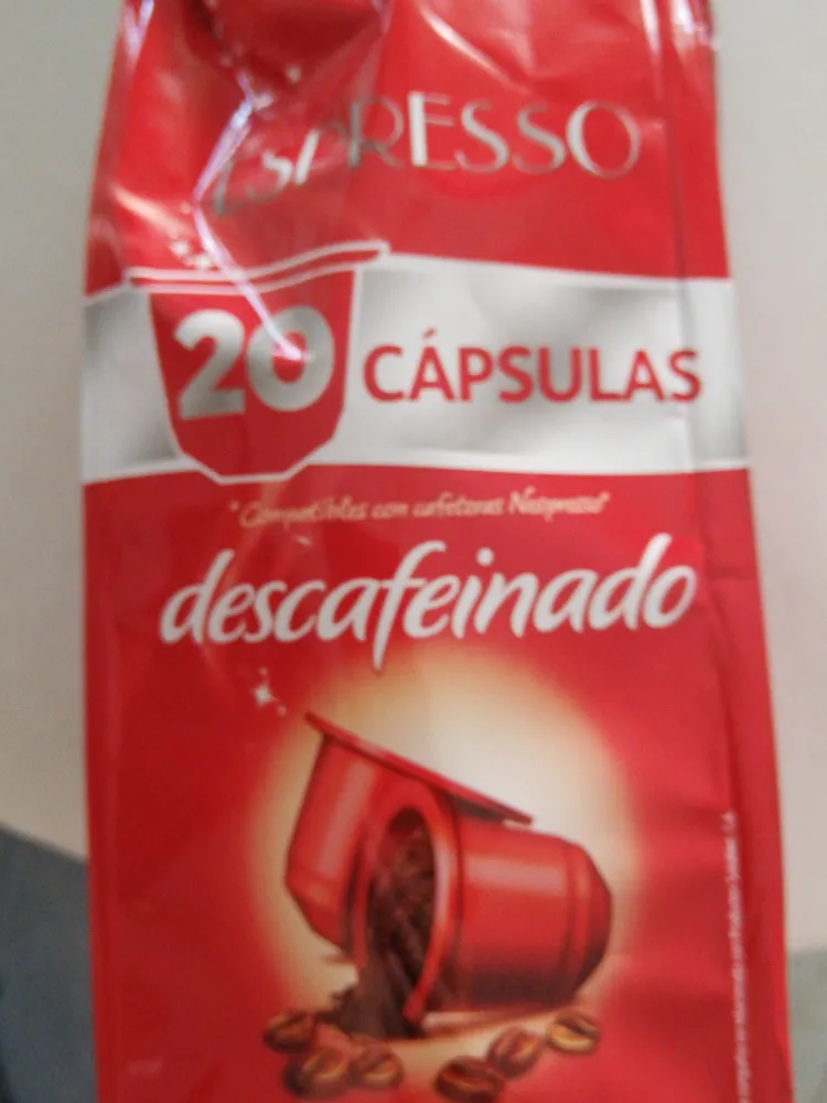 Capsulas cafetera nespresso
