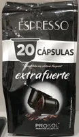 Espresso 20 cápsulas extrafuerte
