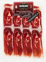 Paleta de bellota ibérica raza ibérica lonchas