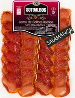 Lomo de bellota ibérico raza ibérica lonchas