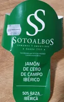 Jamón de cebo de campo iberico 50% raza ibérica