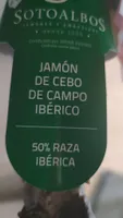 Jamón de cebo de campo ibérico