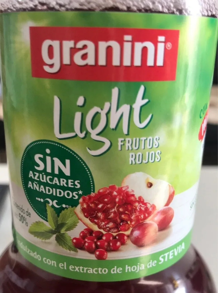 Granini Bebida De Frutos Rojos Light