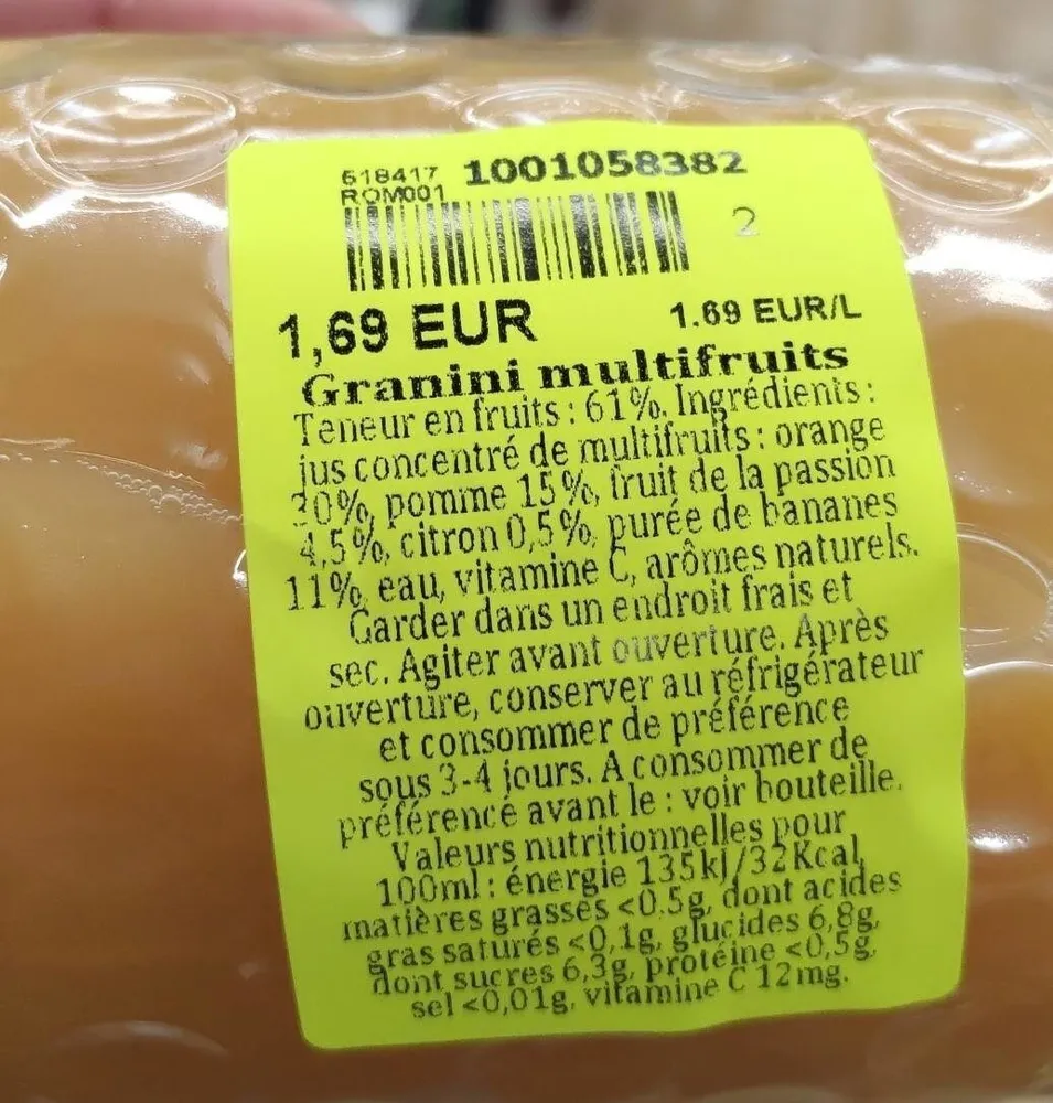 Sin multifrutas