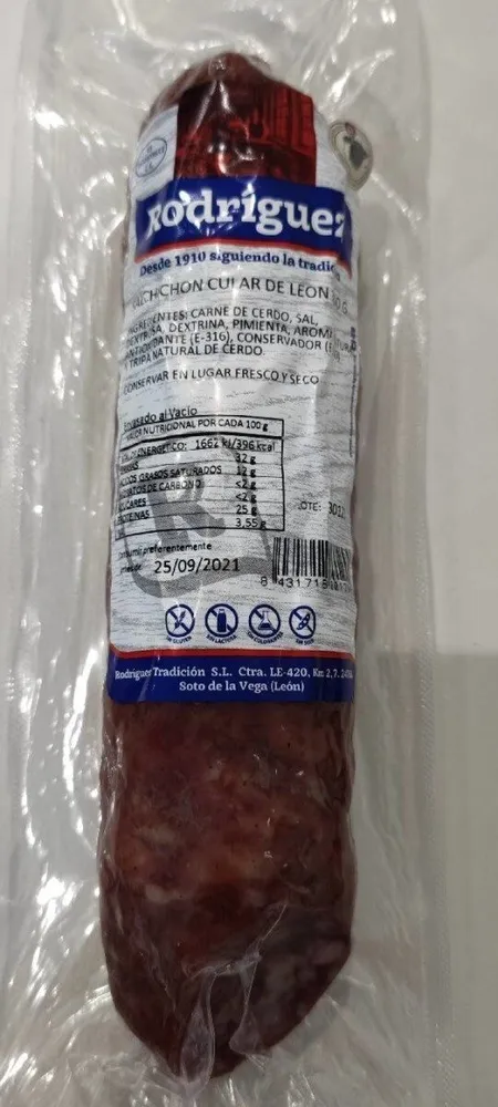 Salchichón cular de León 360 G