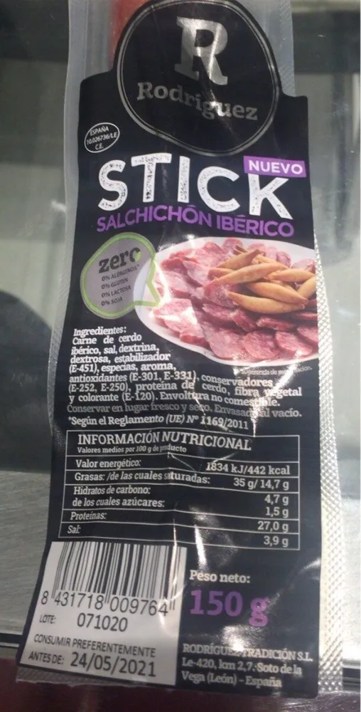 STICK SALCHICHON IBERICO