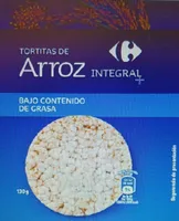 Tortitas de arroz integral