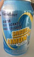 Bebida refrescante aromatizada sabor limón sin gas