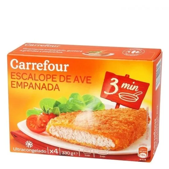 Pollo empanado