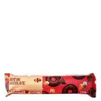 Aros de chocolate negro