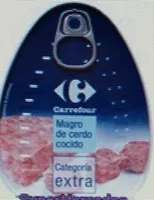 Magro de cerdo cocido