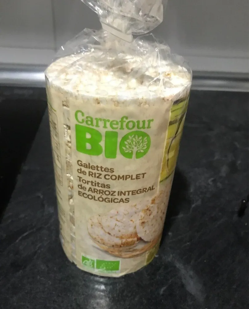 Tortitas de arroz integral ecologicas