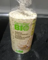 Tortitas de arroz integral ecologicas