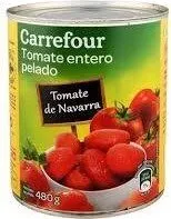 Tomate pelée entière