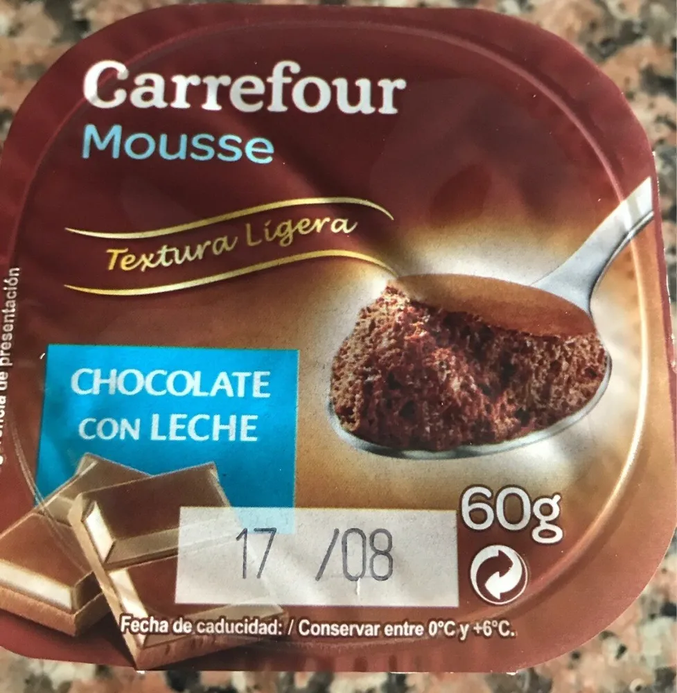 Mousse chocolat au lait