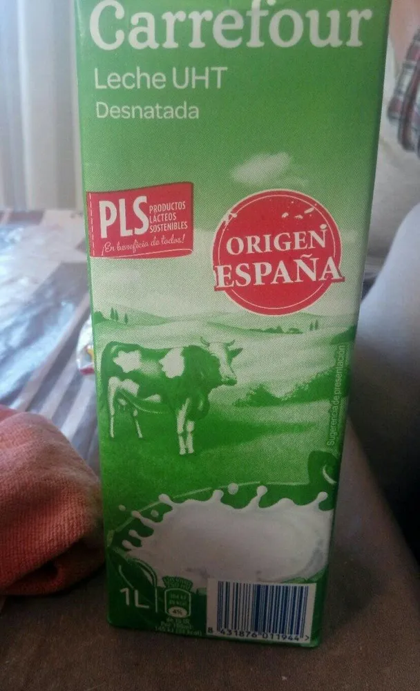 Leche desnatada