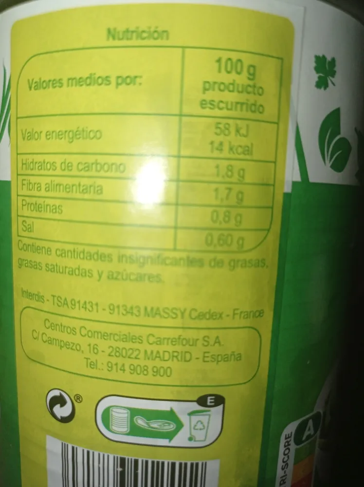 Haricots verts fins