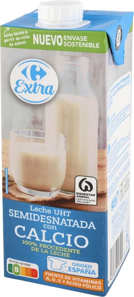 Leche calcio semi