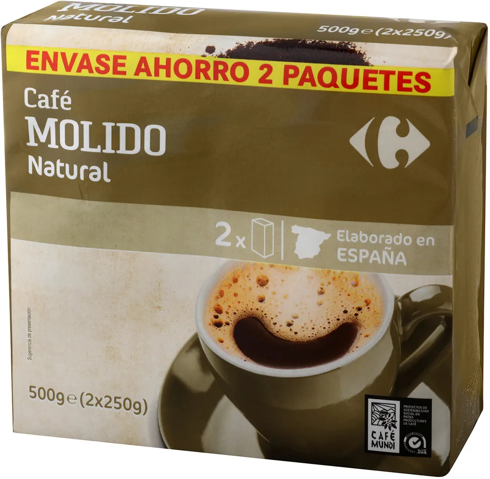 Cafe molido natural