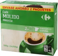 Café molido mezcla