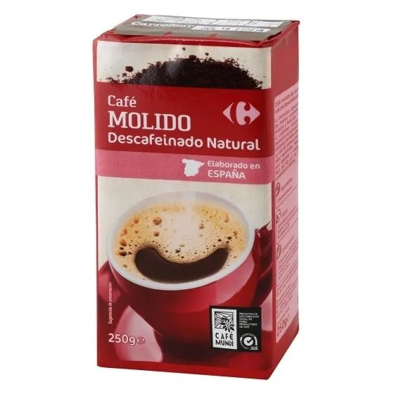 Café molido natural desCaféinado