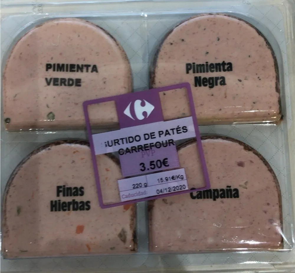 Surtido de Pates