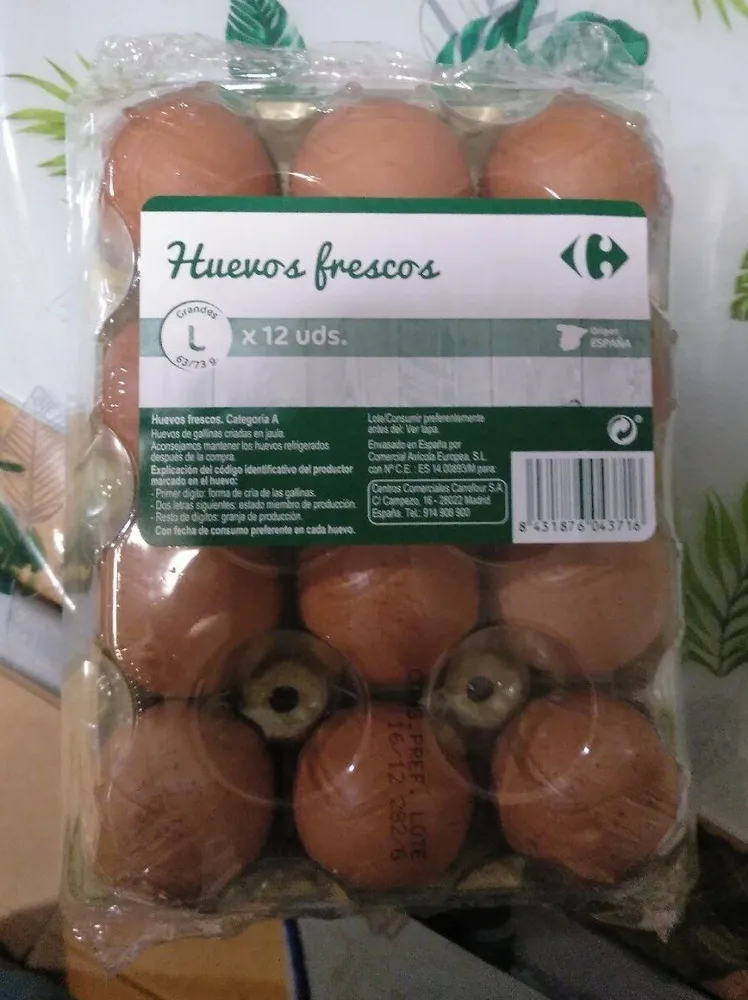 Huevos frescos