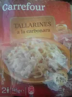 Tallarines a la carbonara