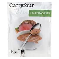 Salsa pimienta verde