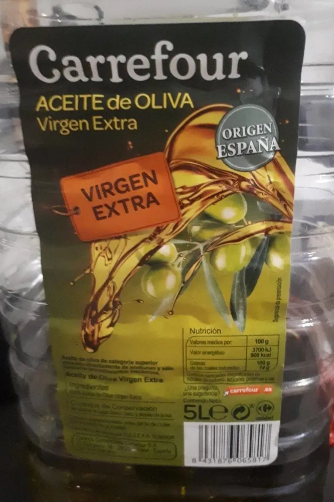 Aceite de oliva virgen extra