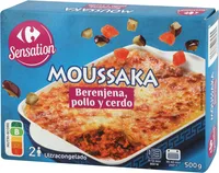 Moussaka - berenjena, pollo y cerdo