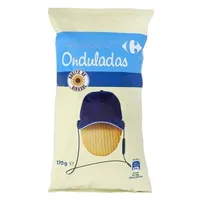 Patatas fritas onduladas