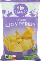 Patatas fritas ajo y perejil