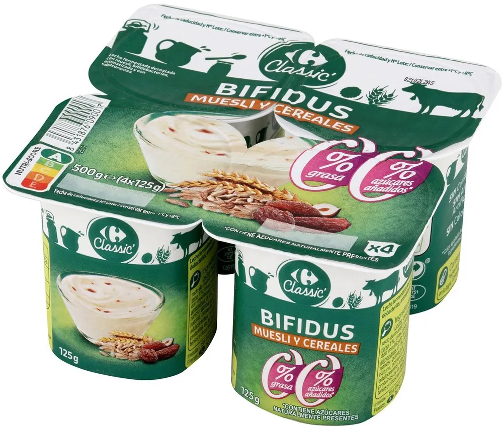 Bifidus muesli et céréales