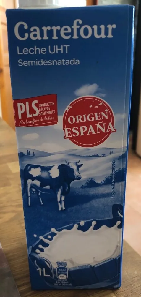 Leche semidesnatada
