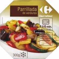 Parrillada de verduras congelada