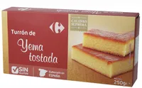 Turrón yema tostada