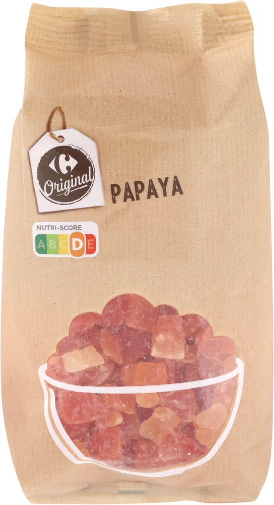 Papaya desecada