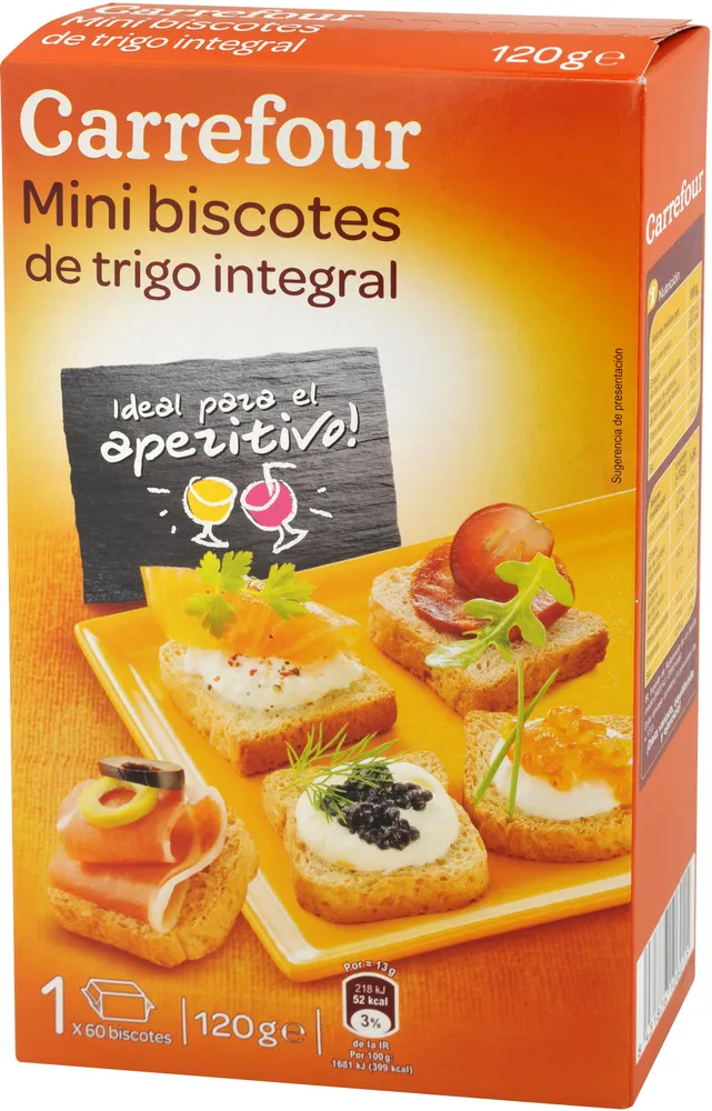 Mini biscotes integrales