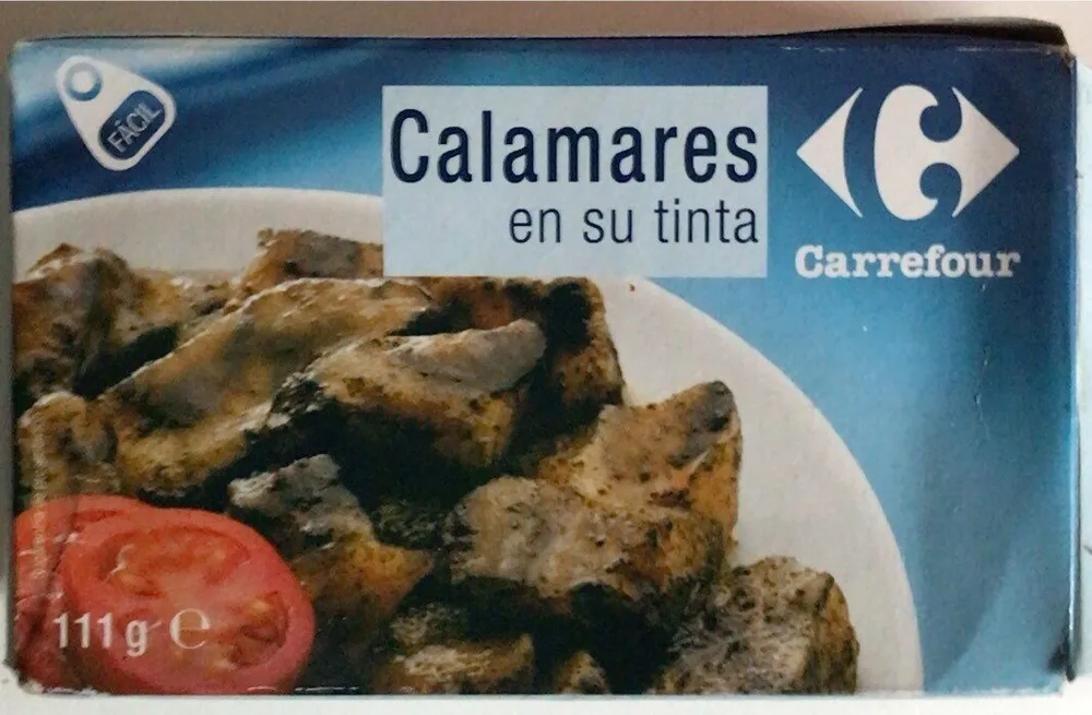 Calamares en su tinta