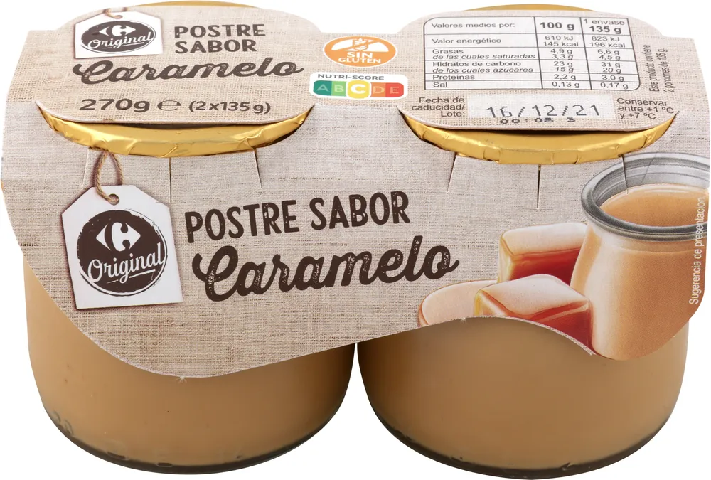 Postre Toffe