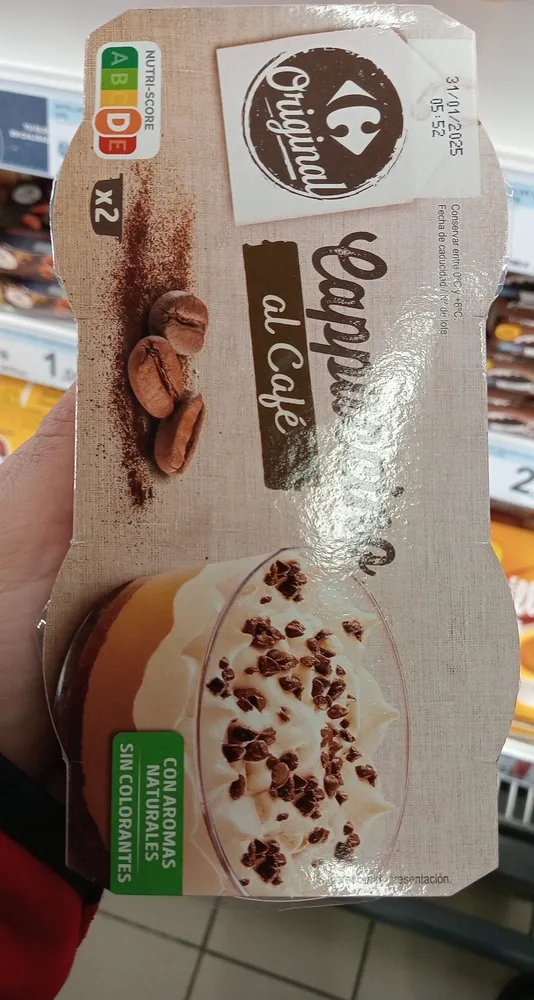 Cappuccino au Café
