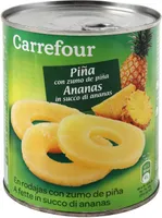 Piña con zumo de piña